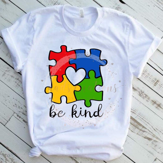 Be Kind Autism Awareness Tshirt